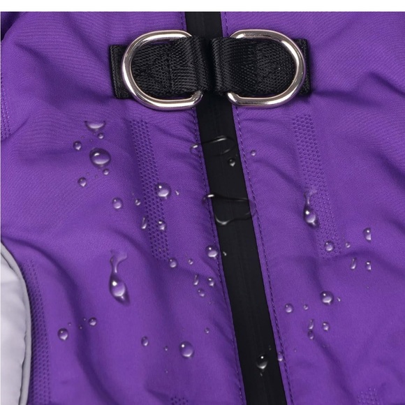 NWT Reflective Fleece Dog Jacket Warm - Picture 7 of 8